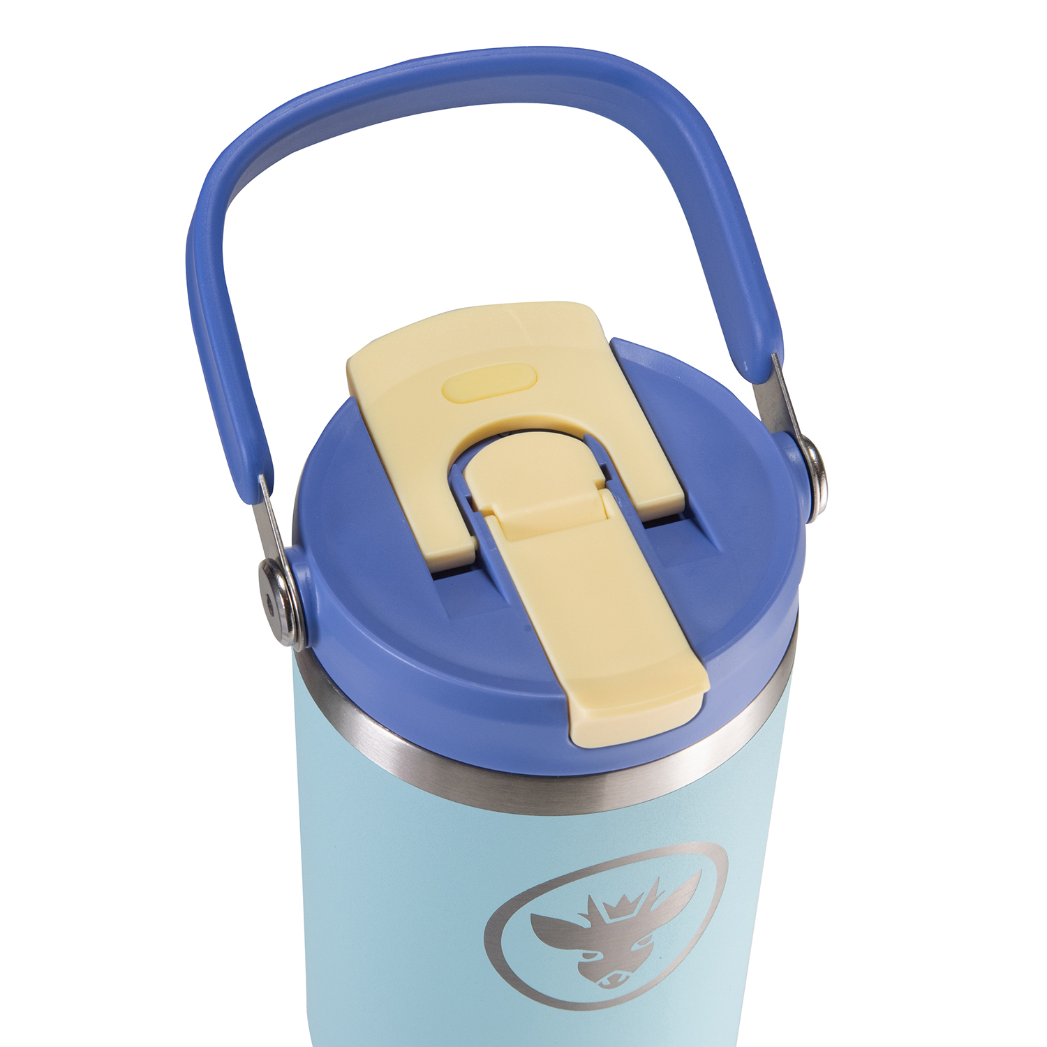 VASO TERMICO MUG TERMO BOSSCAMP 1200ML TAPA 2 EN 1 CIELO - 3