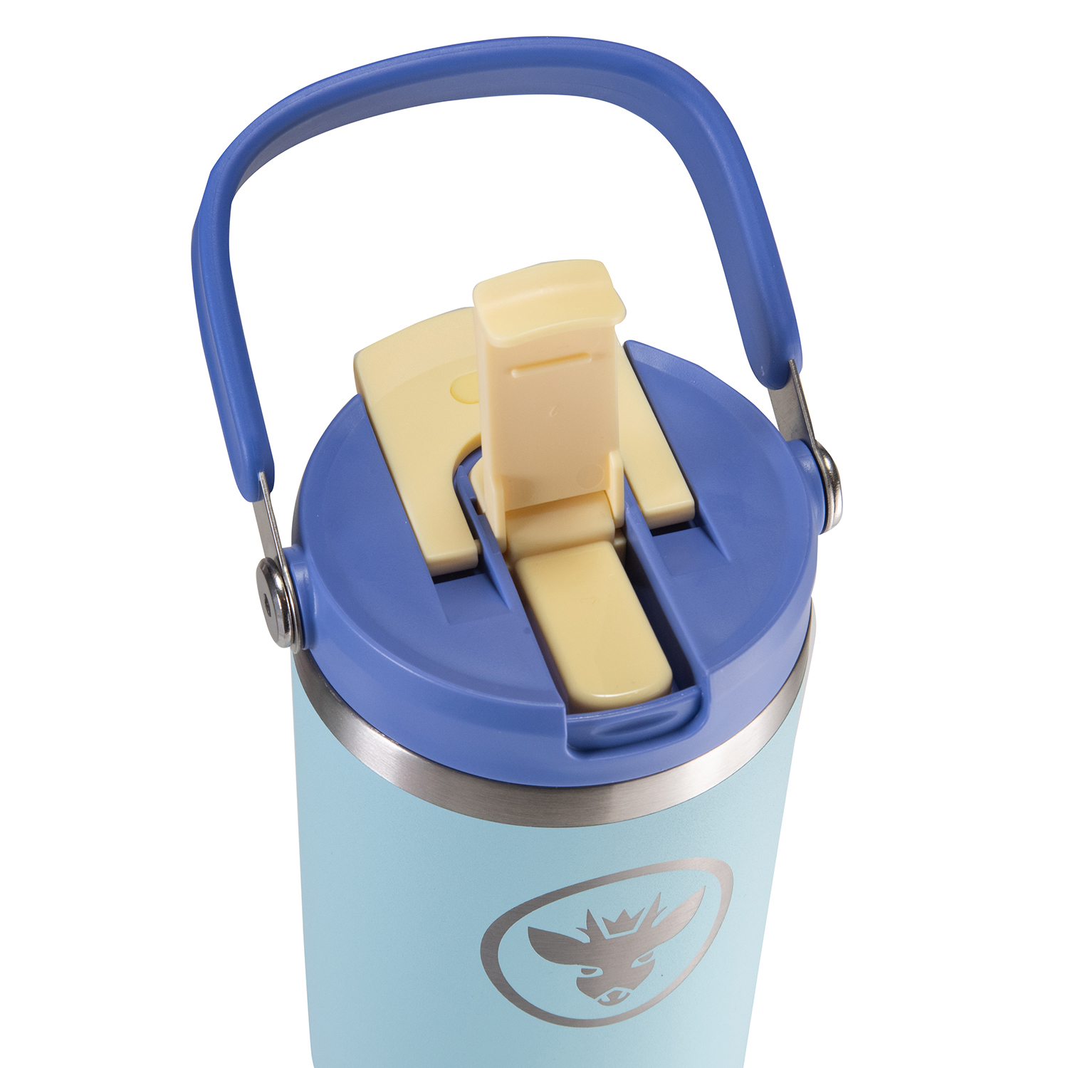 VASO TERMICO MUG TERMO BOSSCAMP 1200ML TAPA 2 EN 1 CIELO - 4