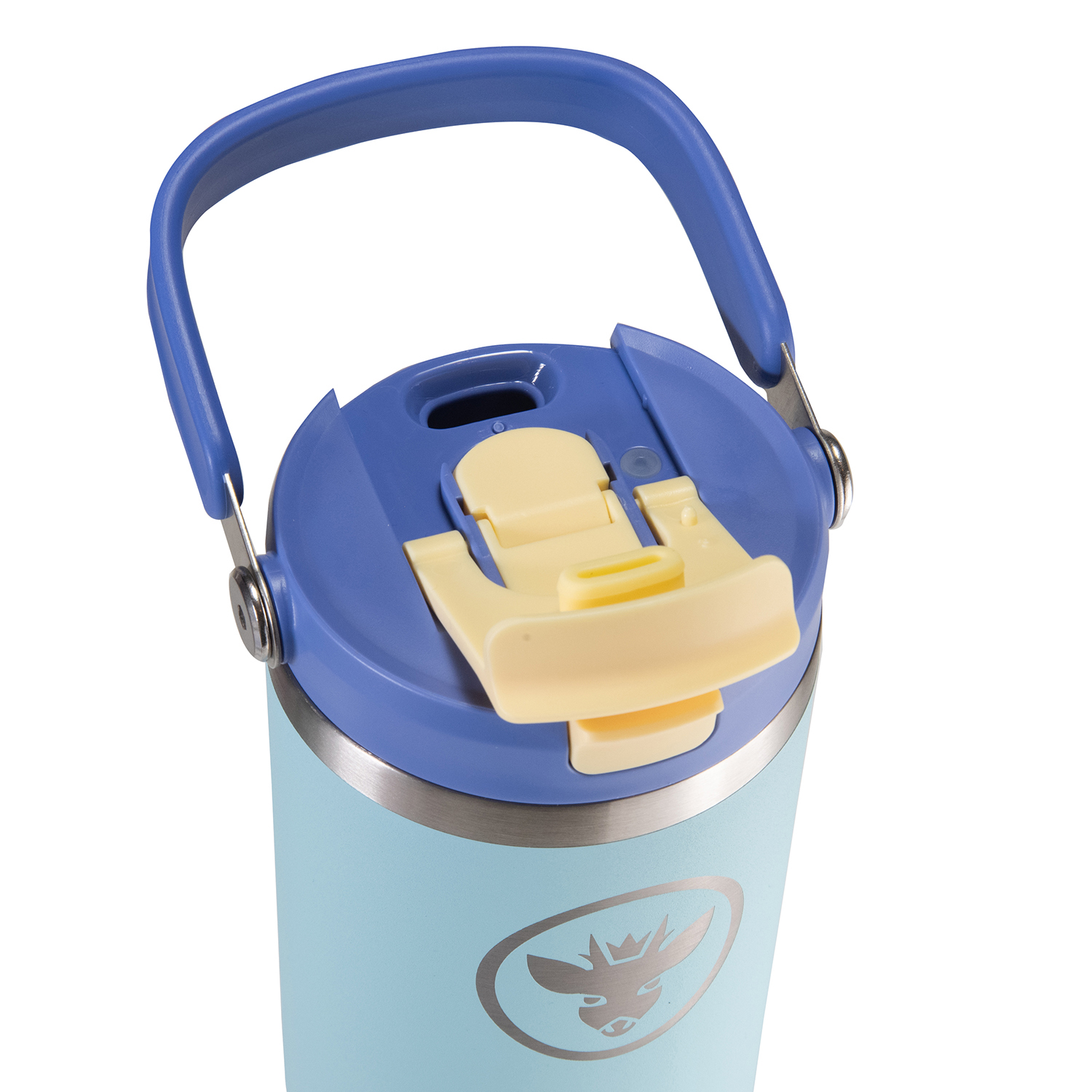 VASO TERMICO MUG TERMO BOSSCAMP 1200ML TAPA 2 EN 1 CIELO - 6