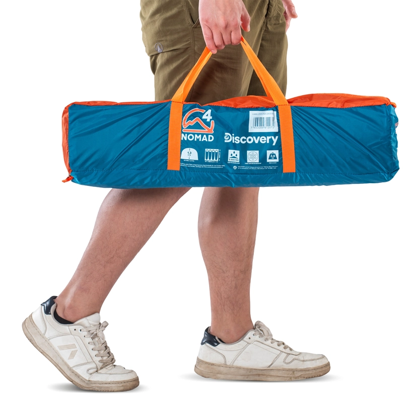 Carpa Camping 4 Personas Nomad Techo Largo 3000mm - 4