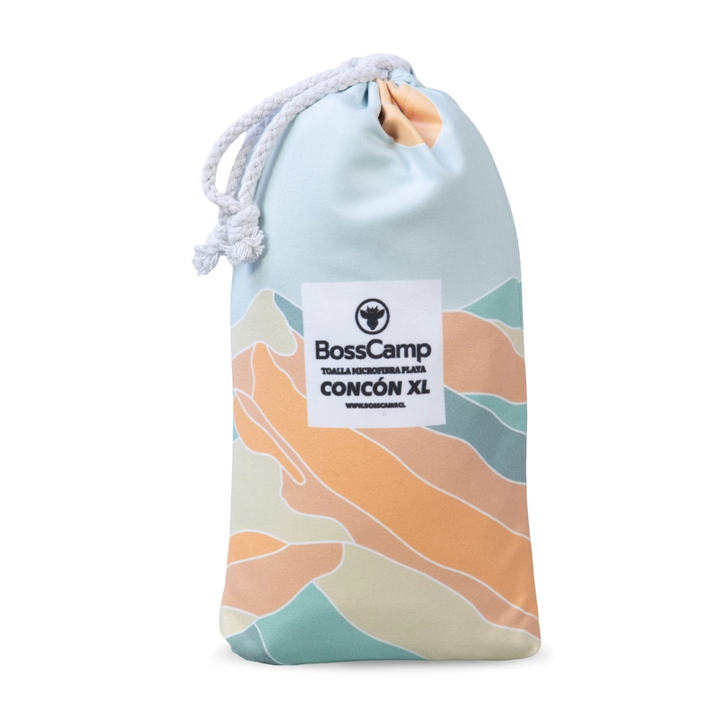 TOALLA PLAYA MICROFIBRA GRANDE XL CONCON BOSSCAMP (90 X 200) - 6