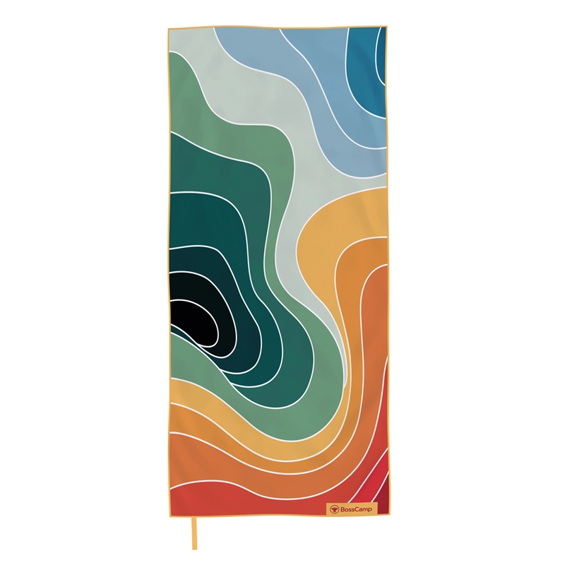 TOALLA PLAYA MICROFIBRA GRANDE XL TATIO BOSSCAMP (90 X 200) - 1