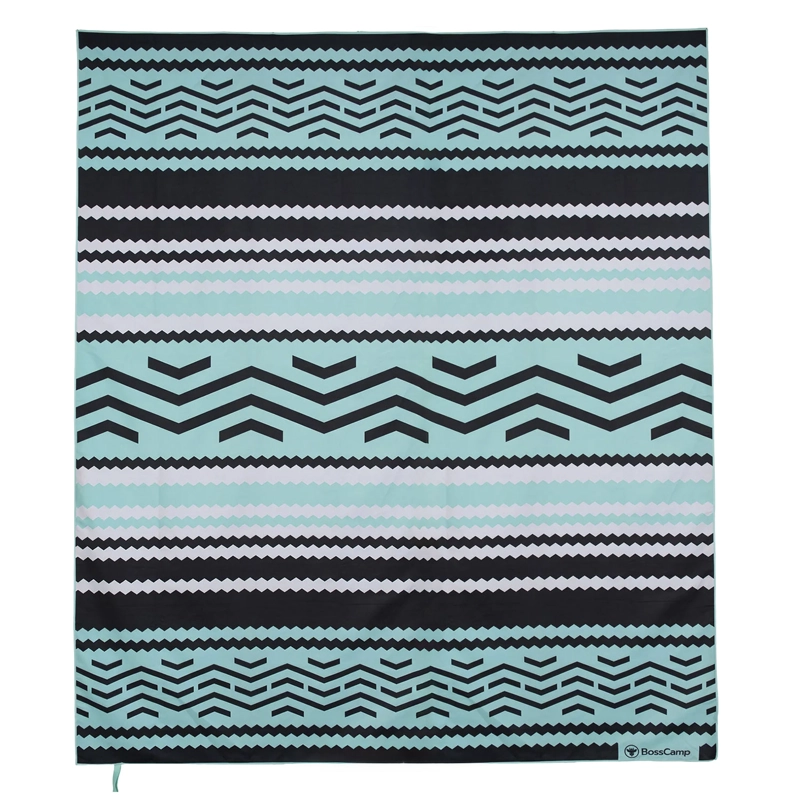TOALLA PLAYA MICROFIBRA EXTRA GRANDE XXL ORIGEN BOSSCAMP (180 X 200) - 1