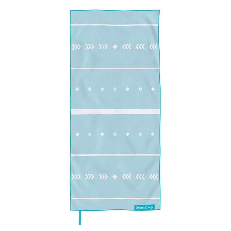 TOALLA PLAYA MICROFIBRA GRANDE XL TRIBAL BOSSCAMP (90 X 200) - 1