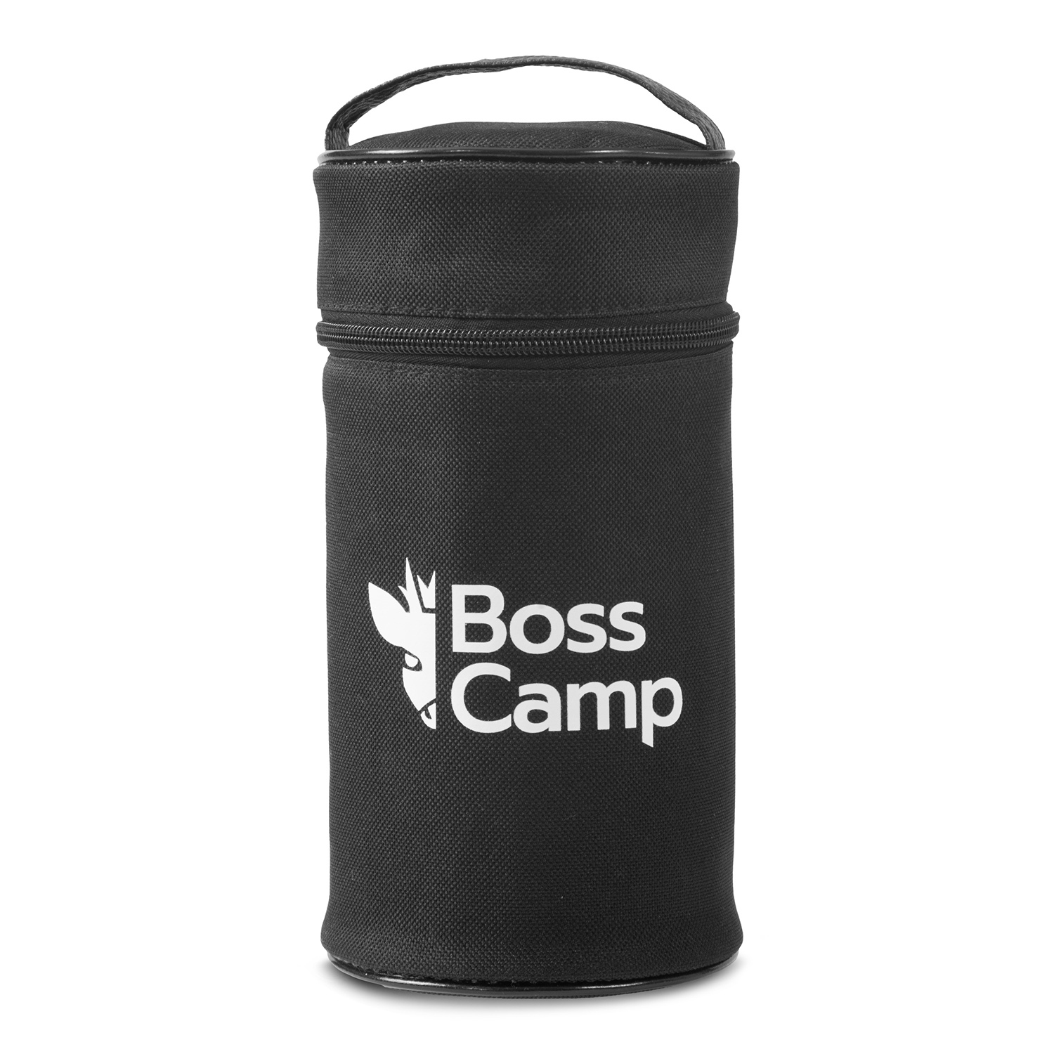 TERMO COMIDA BOSSCAMP 750 ML NEGRO ACERO INOX BOLSO CUCHARA - 7