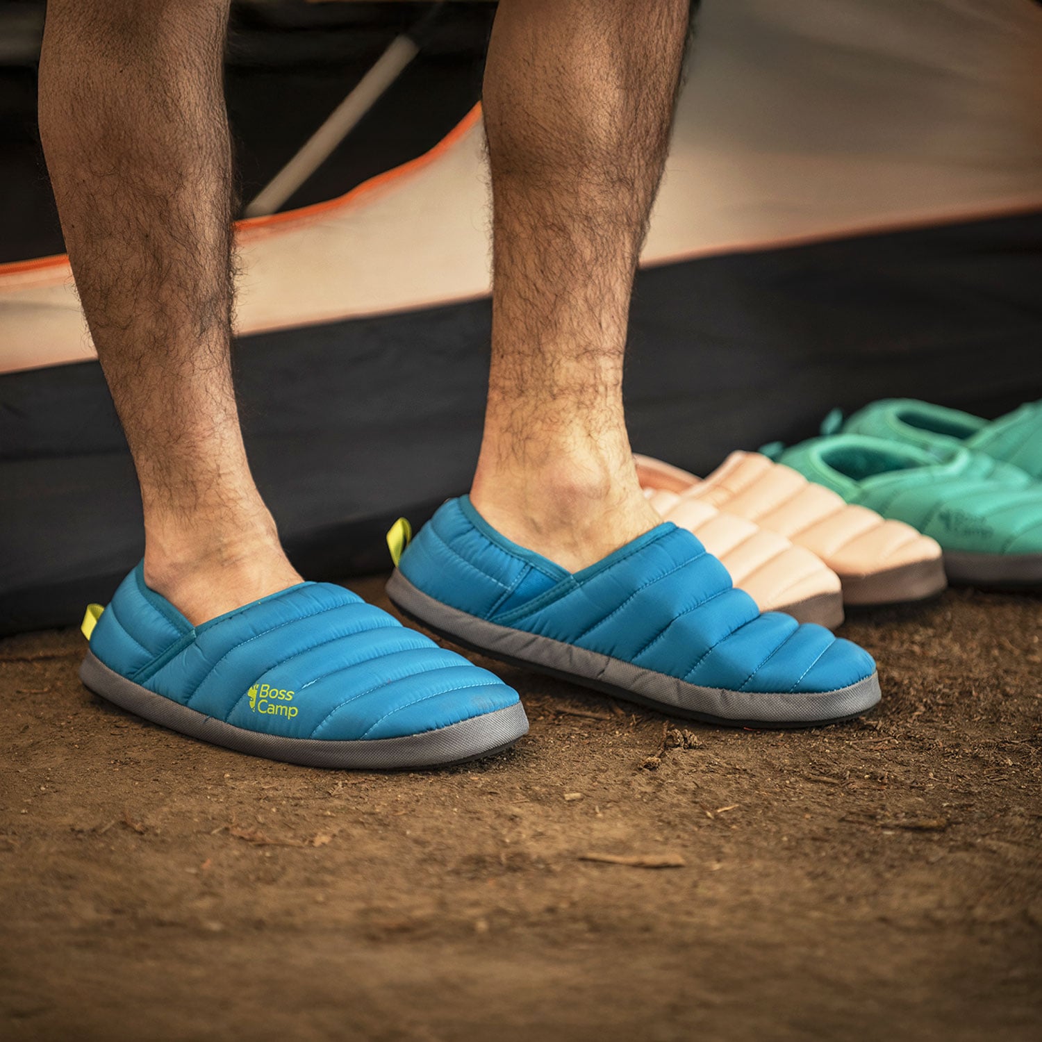 PANTUFLA TÉRMICA SOFTSHOES QUINTAY ADULTO AZUL - 3