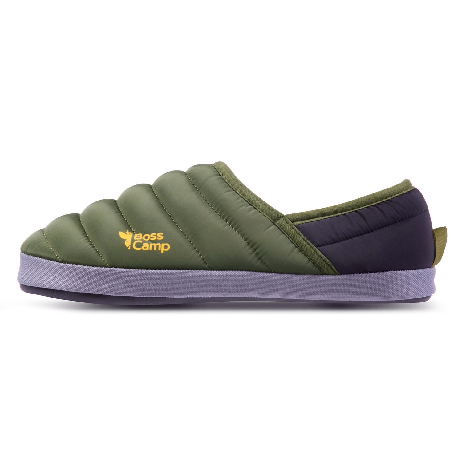 PANTUFLA TÉRMICA SOFTSHOES QUINTAY ADULTO OLIVA GREEN - 1