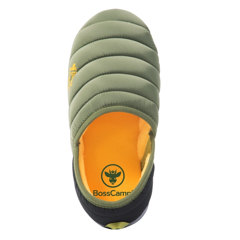 PANTUFLA TÉRMICA SOFTSHOES QUINTAY ADULTO OLIVA GREEN - 5