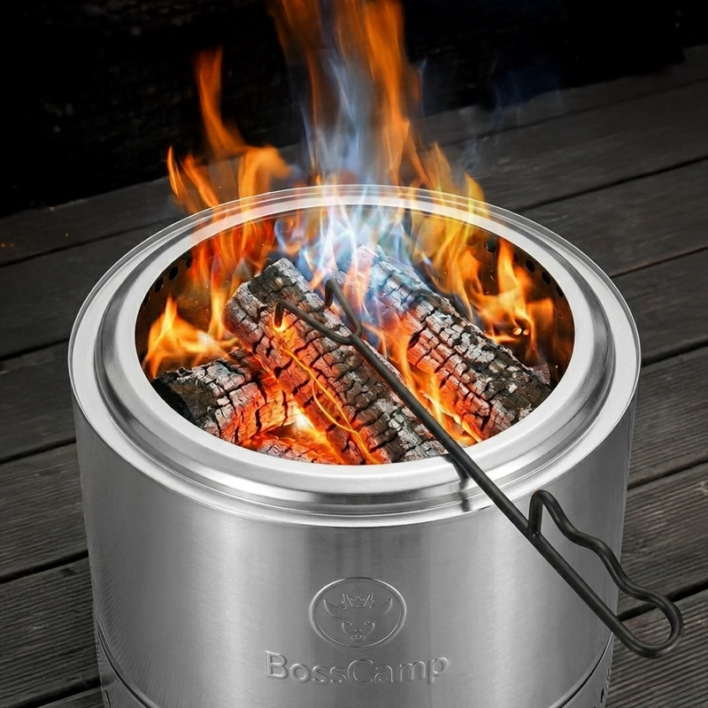 GANCHO ATIZADOR PARA BRASERO ESTANDAR FIREBOSS BOSSCAMP - 2
