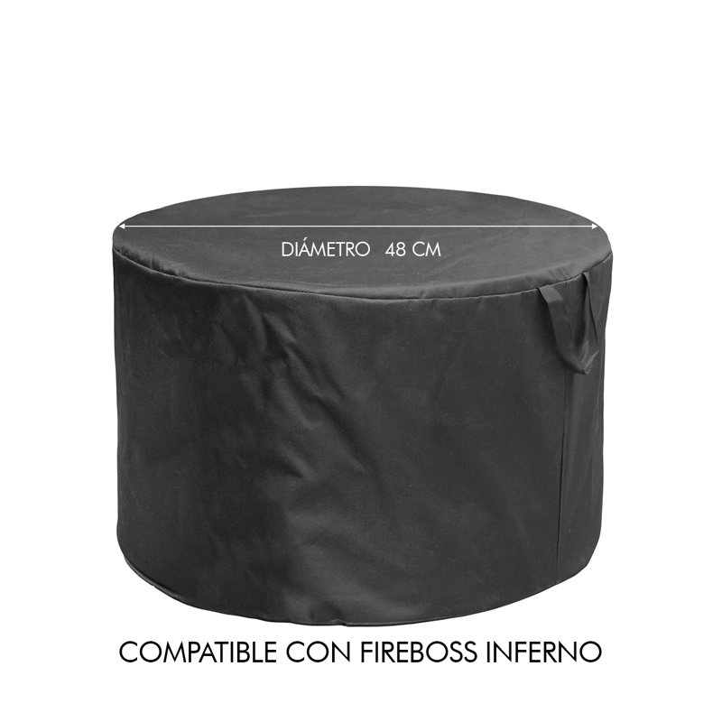 FUNDA PARA BRASERO FIREBOSS INFERNO 48 CM BOSSCAMP - 2
