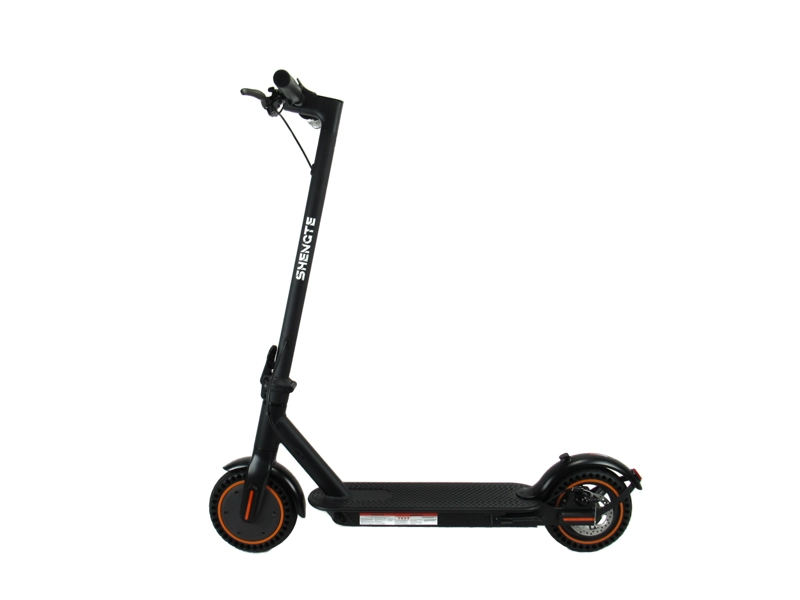 SCOOTER ELÉCTRICO PLEGABLE SHENGTE 8.5 ANTIPINCHAZO ORANGE + SUSPENSIÓN - 1