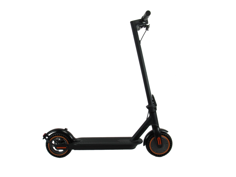 SCOOTER ELÉCTRICO PLEGABLE SHENGTE 8.5 ANTIPINCHAZO ORANGE + SUSPENSIÓN - 3