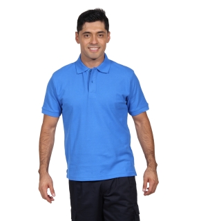 POLERA PIQUE HOMBRE MANGA CORTA PROTECCIÓN UV - 1