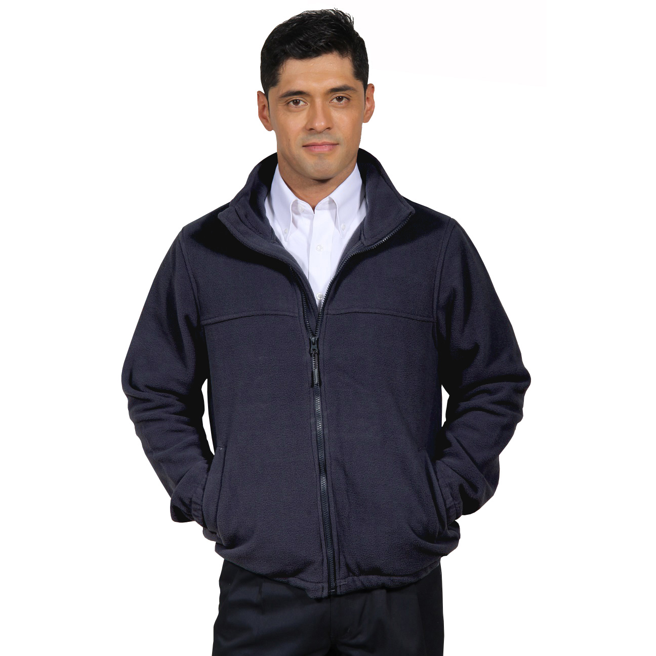 MICROPOLAR HOMBRE AZUL MARINO - 1