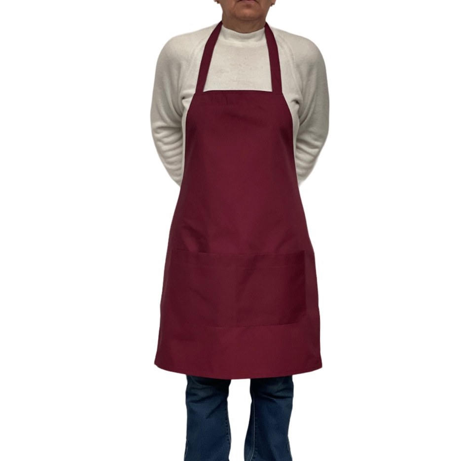 PECHERA CHEF UNISEX POPLIN CONFECCION NACIONAL USOS VARIOS - 1