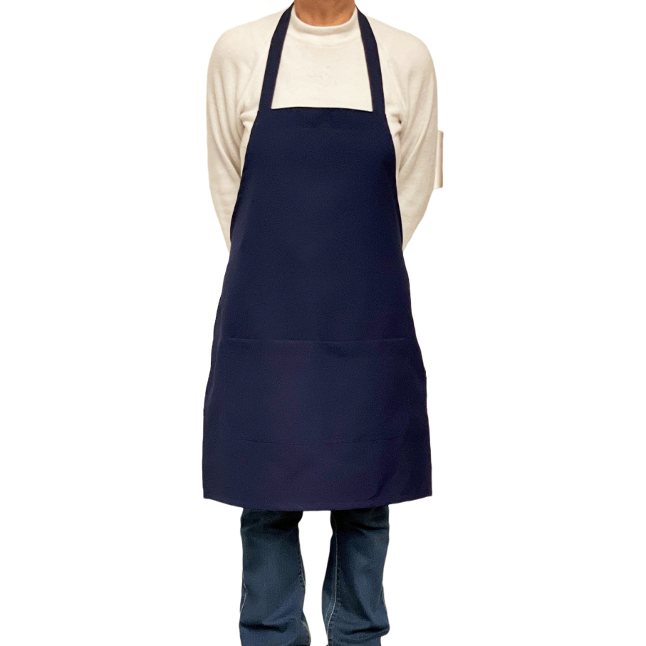 PECHERA CHEF UNISEX POPLIN CONFECCION NACIONAL USOS VARIOS - 1