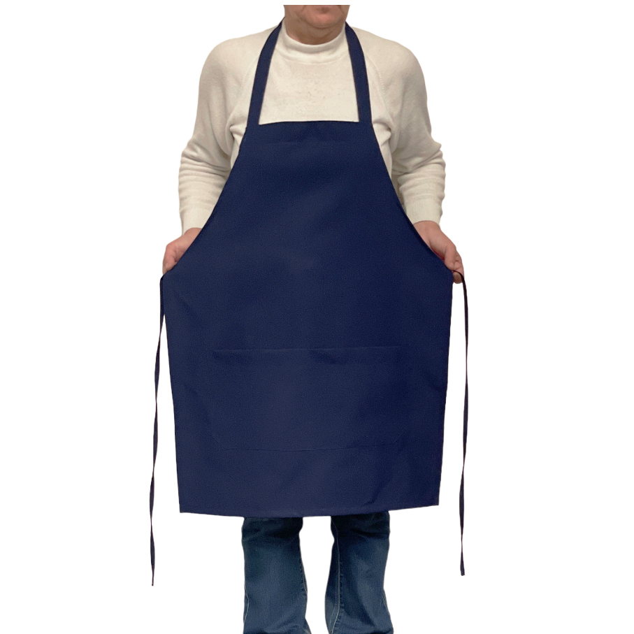 PECHERA CHEF UNISEX POPLIN CONFECCION NACIONAL USOS VARIOS - 2