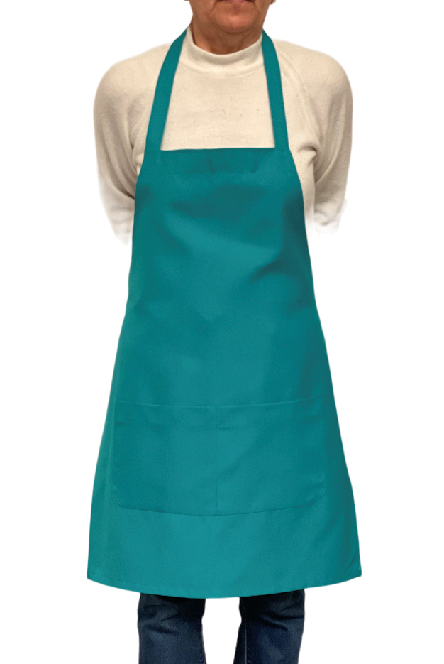 PECHERA CHEF UNISEX POPLIN CONFECCION NACIONAL USOS VARIOS - 1