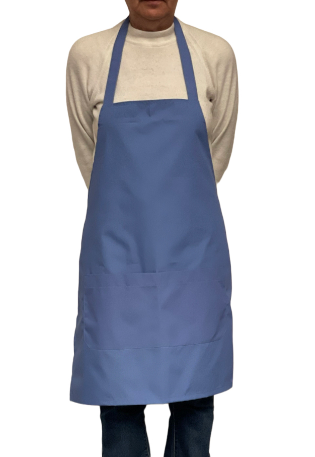 PECHERA CHEF UNISEX POPLIN CONFECCION NACIONAL USOS VARIOS - 1