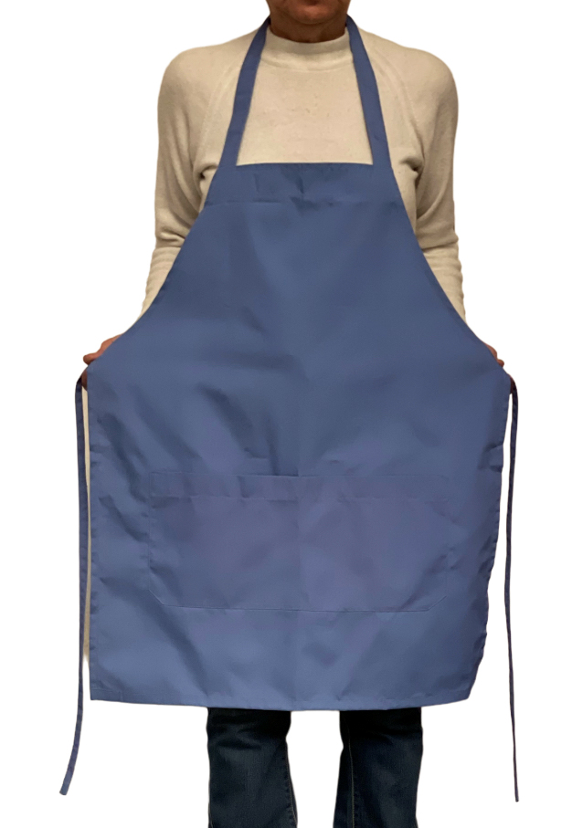 PECHERA CHEF UNISEX POPLIN CONFECCION NACIONAL USOS VARIOS - 2