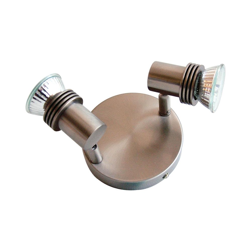 PLAFÓN BYP HAT NÍQUEL MATE 2 LUCES - 4