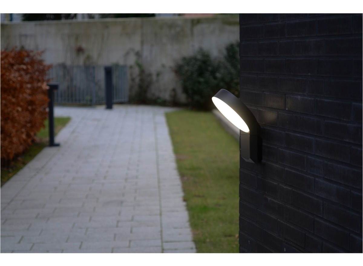 APLIQUE LUTEC MERIDIAN LED 14 W LUZ CÁLIDA IP54 - 2