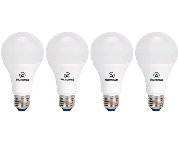 PACK X4 AMPOLLETA LED BOLA A60 9W E27 - 2