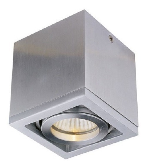 FOCO BYP OX13AC SOBREPUESTO CUADRADO ALUMINIO - 1