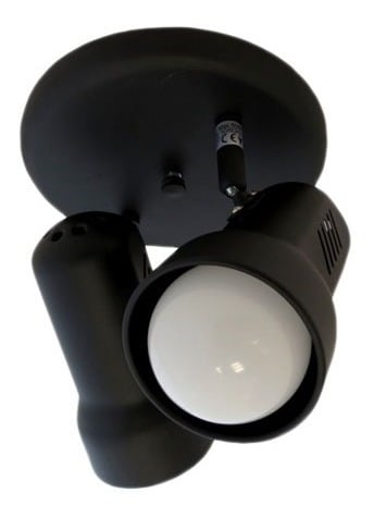 PLAFÓN BYP R63 NEGRO - 1