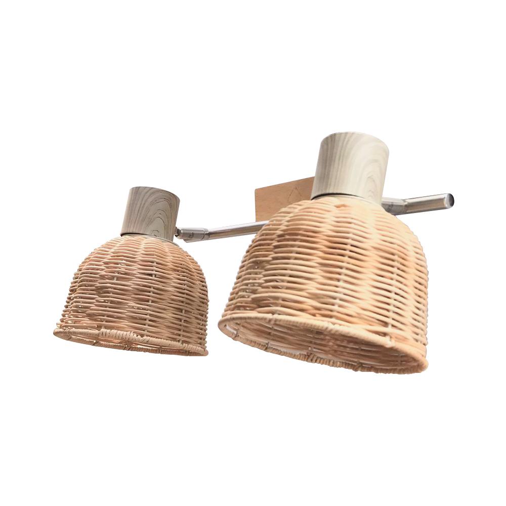 BARRA BP FIBRA NATURAL SOBREPUESTO 2 LUCES E27 - 6