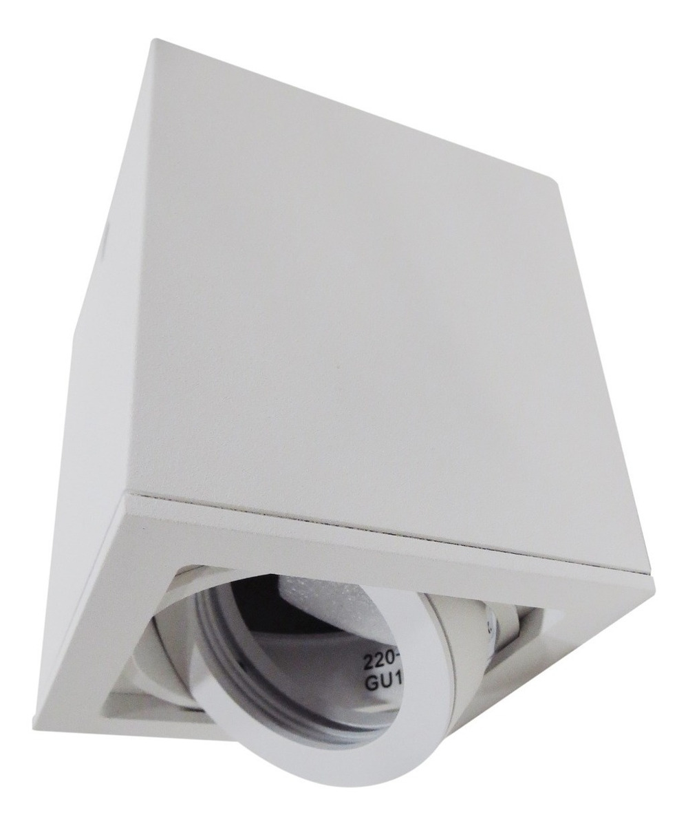 FOCO BYP OX13AC BLANCO MATE SOBREPUESTO CUADRADO INTERIOR - 3