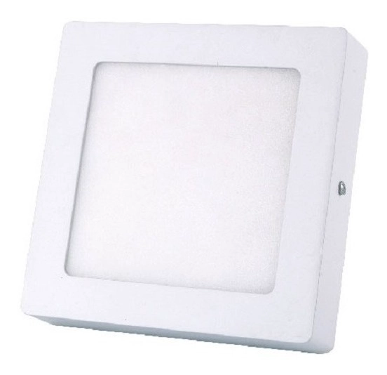 PANEL LED BYP CUADRADO SOBREPUESTO LUZ BLANCO FRÍO 18 W DE 22.5 CM GEN3 BP - 1