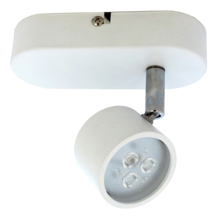 FOCO SOBREPUESTO LED WESTINGHOUSE 6 W LUZ CÁLIDA ZAZA BLANCO - 1