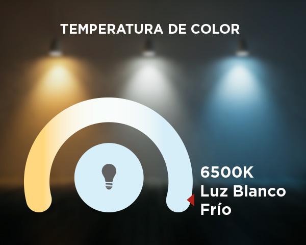 AMPOLLETA LED T-BULB T100 40W LUZ EN COLOR BLANCO FRÍO E27 - 2