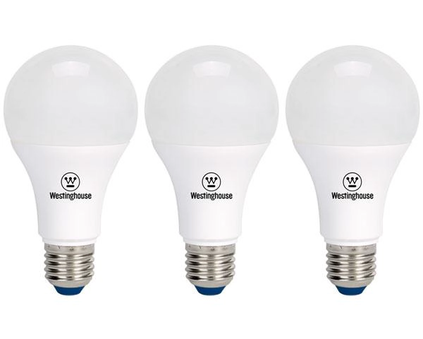 PACK X3 AMPOLLETAS LED BOLA A55 5W LUZ BLANCO FRÍO E27 - 2