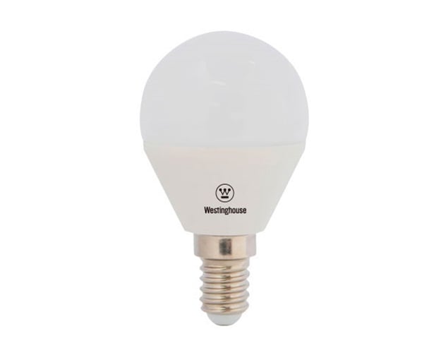 AMPOLLETA LED MINI BOLA 4W LUZ CÁLIDA PLAST E14 - 1