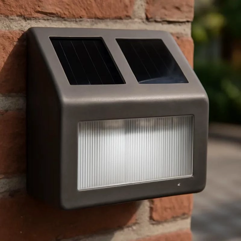 MARCADOR ESCALA LED SOLAR 0,14W 4 LUCES - 2