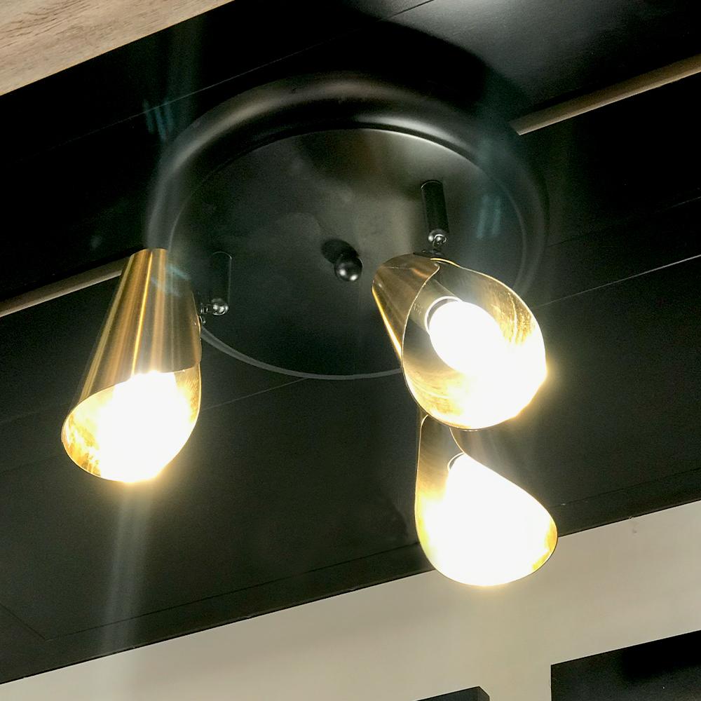 PLAFÓN 3 LUCES ROSSI ENVEJECIDO E14 - 5