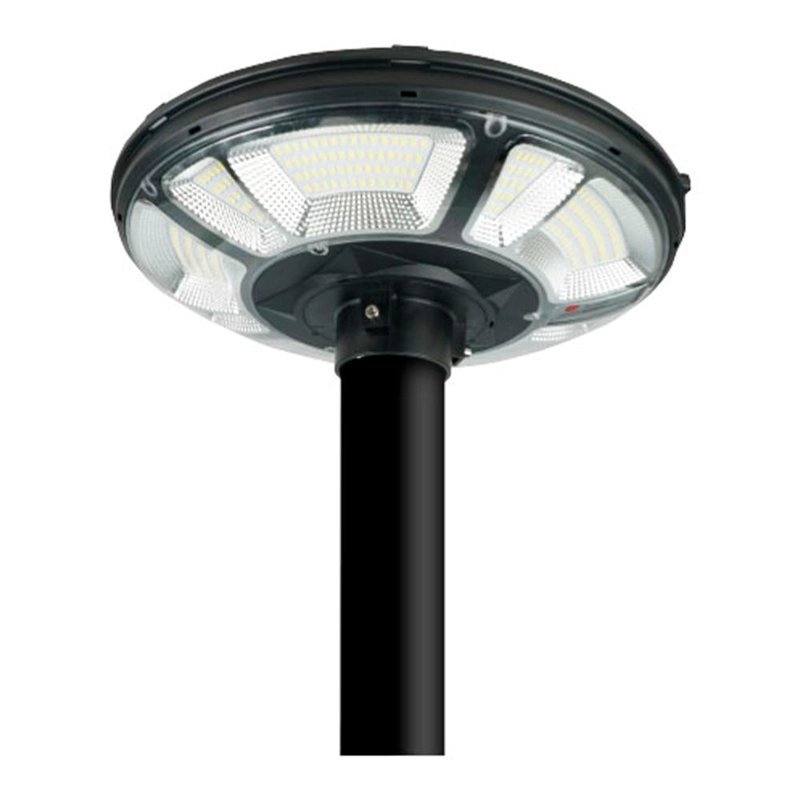 LUMINARIA BP PAGODA 300W CON PANEL SOLAR INTEGRADO Y SENSOR NEGRO - 1