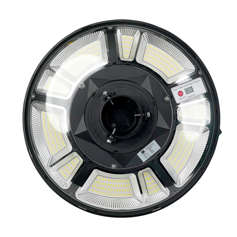 LUMINARIA BP PAGODA 300W CON PANEL SOLAR INTEGRADO Y SENSOR NEGRO - 3