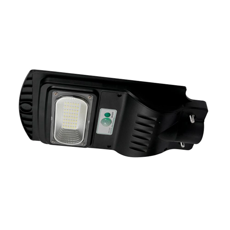 LUMINARIA BP SOLAR 30W CON SENSOR Y GANCHO NEGRO - 1