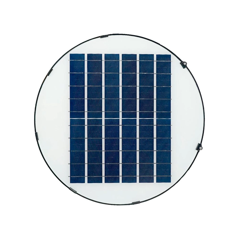 LUMINARIA BP PAGODA 150W CON PANEL SOLAR INTEGRADO Y SENSOR NEGRO - 4