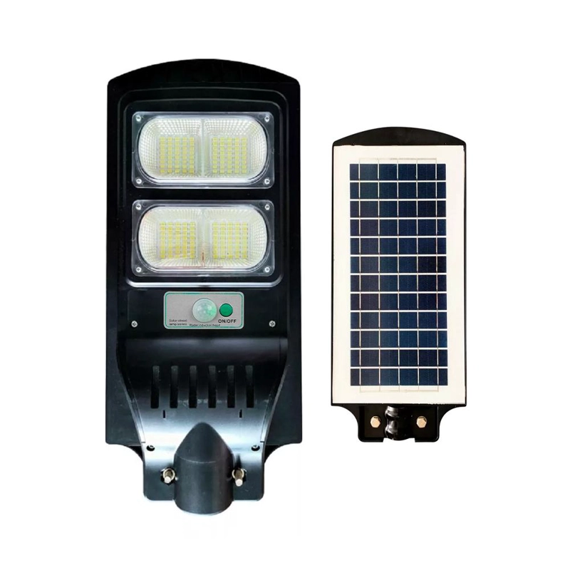 LUMINARIA BP SOLAR 60W CON SENSOR Y GANCHO NEGRO - 3