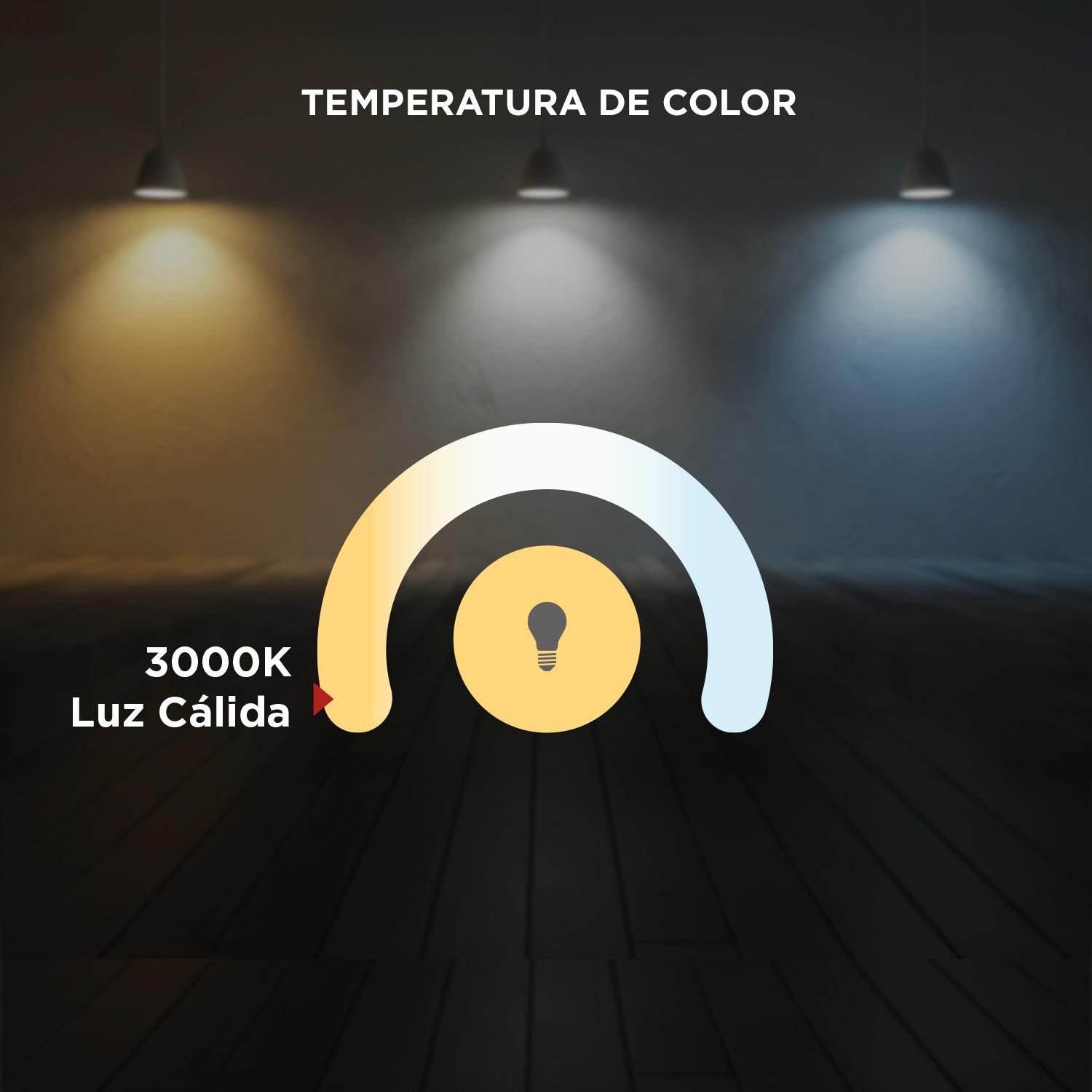 AMPOLLETA LED BOLA A60 9W BASE E27 LUZ CALIDA WESTINGHOUSE - 2
