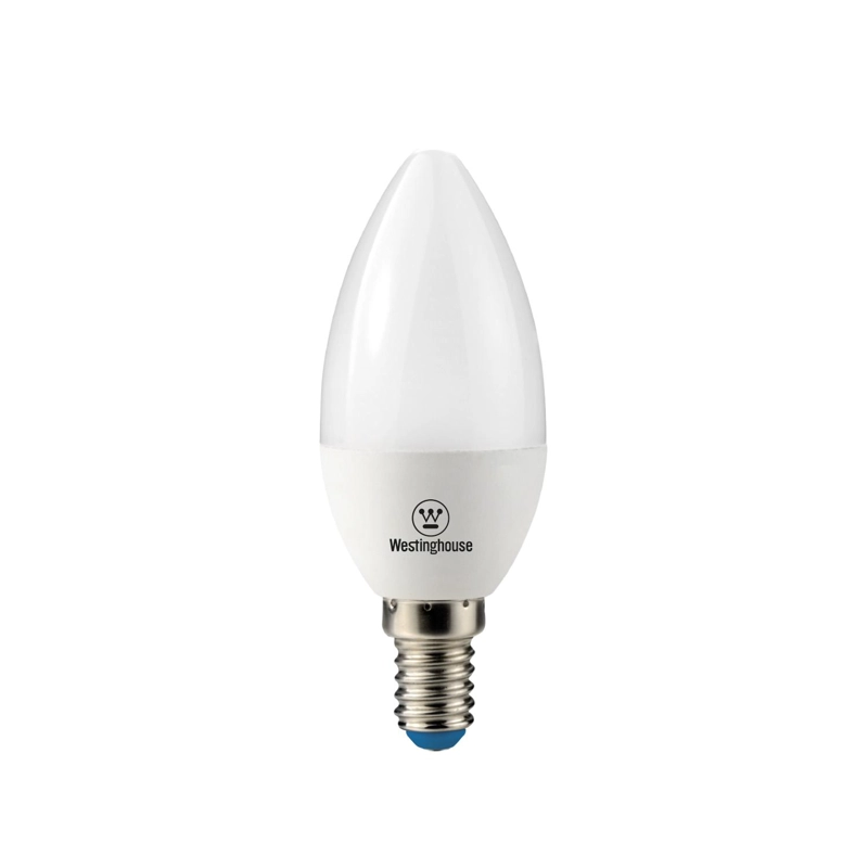 AMPOLLETA LED VELA 5W LUZ BLANCO NEUTRO BASE E14 WESTINGHOUSE - 1