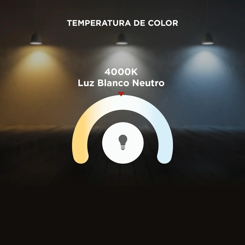 AMPOLLETA LED VELA 5W LUZ BLANCO NEUTRO BASE E14 WESTINGHOUSE - 2