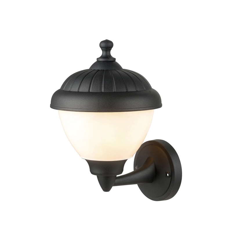 APLIQUE UNIDIRECCIONAL DE ESTILO CONTEMPORANEO, IDEAL PARA ILUMINAR TERRAZAS O FACHADAS BAJO ALERO. - 1