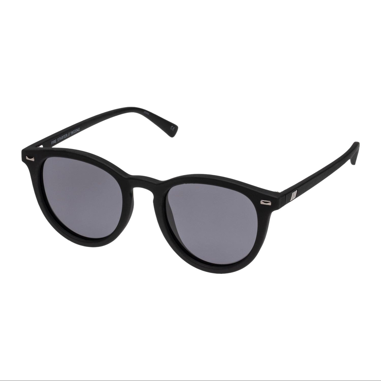 ANTEOJOS DE SOL FIRE STARTER BLACK RUBBER - SMOKE MONO POLARIZED - 2