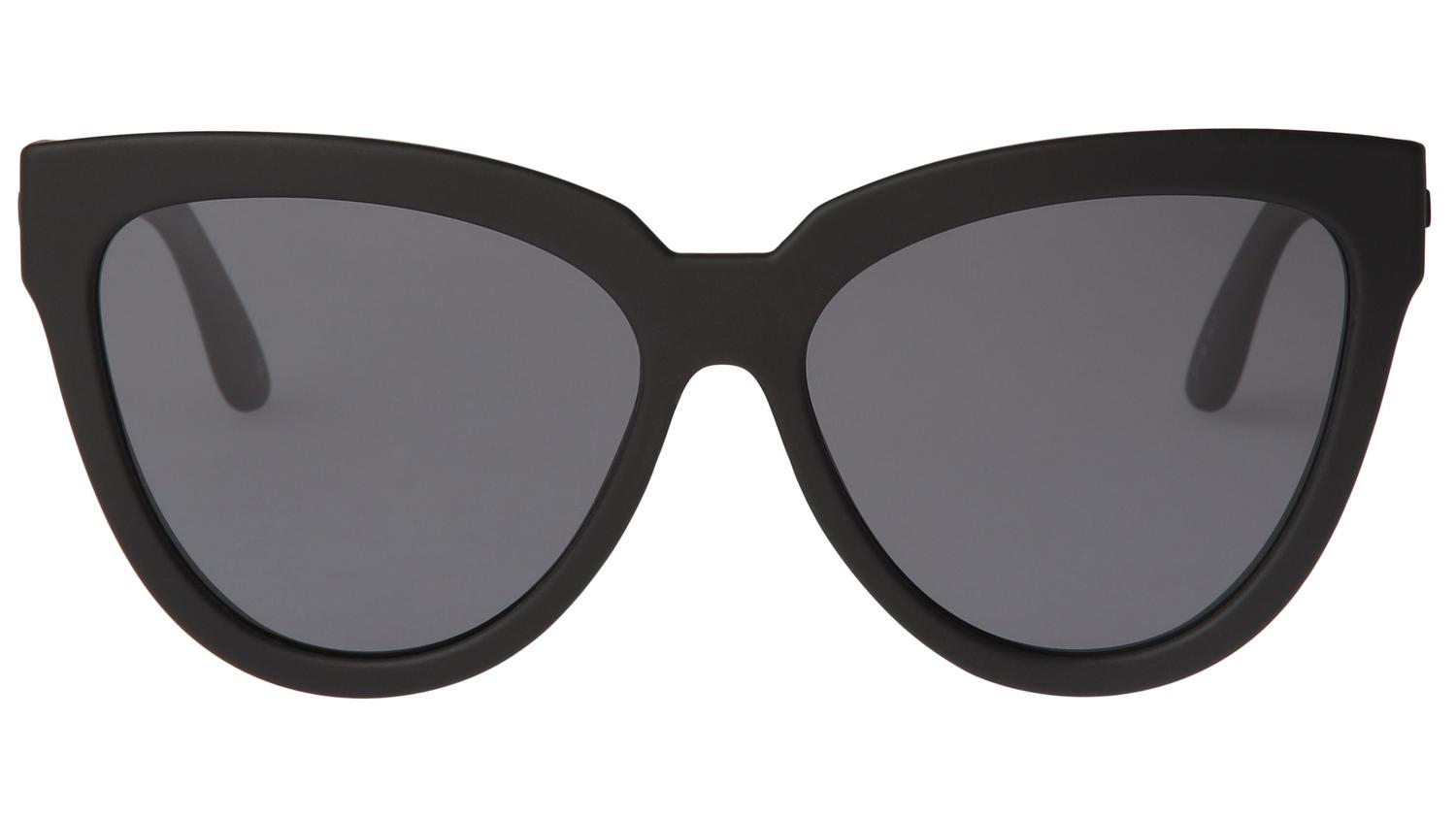 ANTEOJOS LE SPECS SOL LIAR LAIR BLACK RUBBER SMOKE MONO POLARIZED - 1