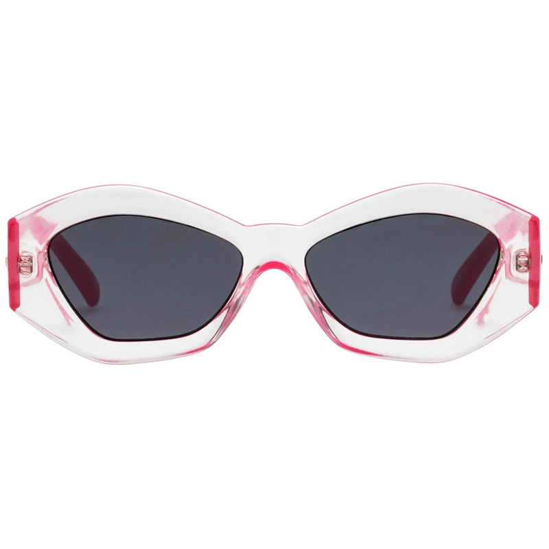 ANTEOJOS LE SPECS SOL THE GINCHIEST CLEAR HOT PINK SMOKE MONO - 1